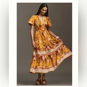 NWT!!!! The Somerset Maxi Gold Dress 💛